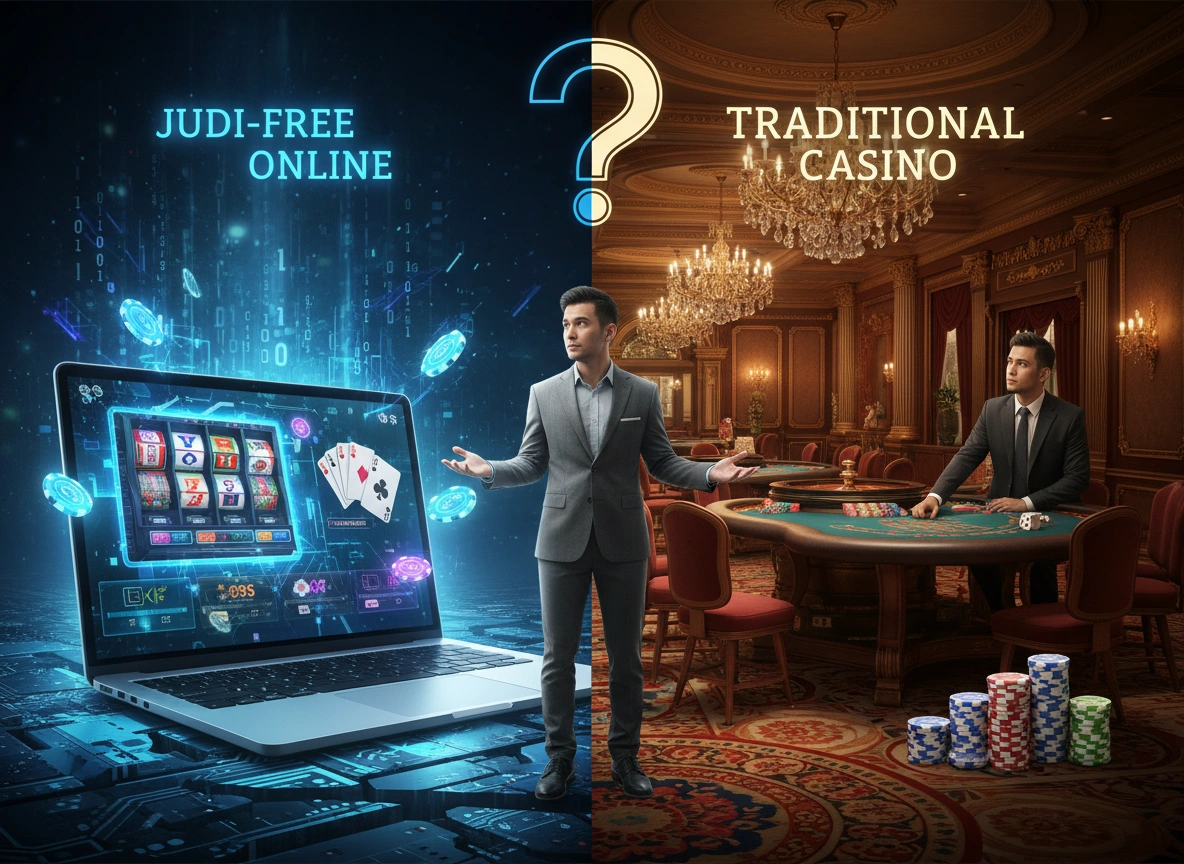 Judifree vs. Traditional Casinos: The Malaysian Player's Dilemma