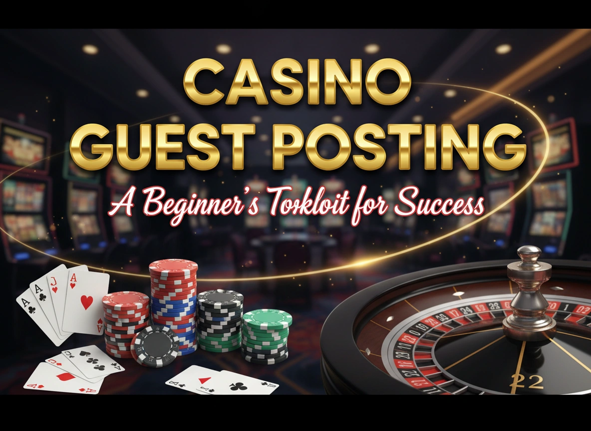 Casino Guest Posting: A Beginner’s Toolkit for Success