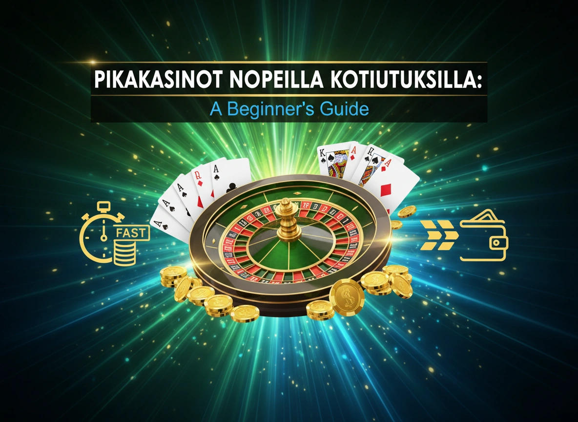 Pikakasinot Nopeilla Kotiutuksilla: A Beginner’s Guide