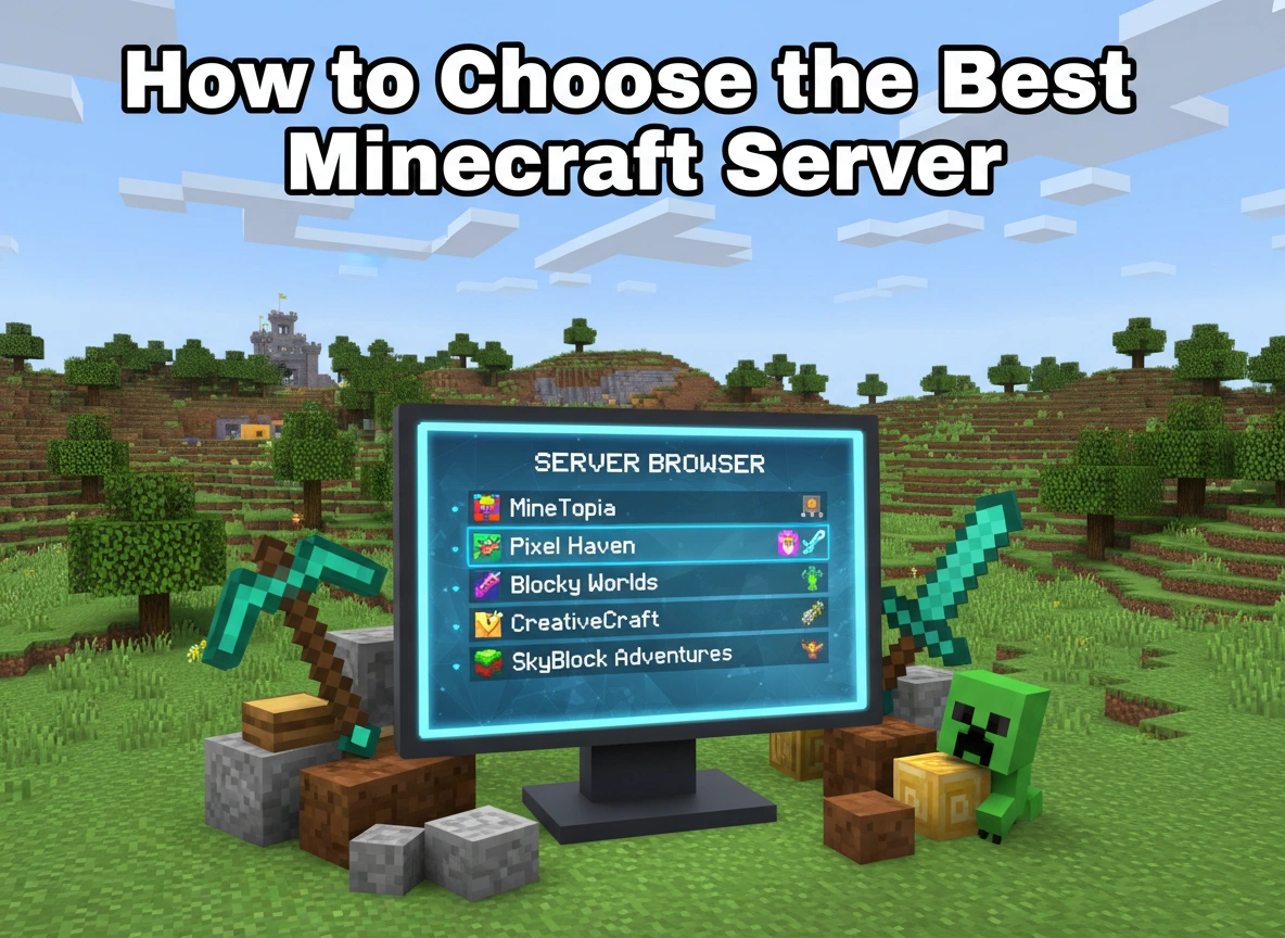 How to Choose the Best Minecraft Server