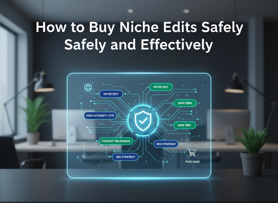 How to Buy Niche Edits Safely and Effectively