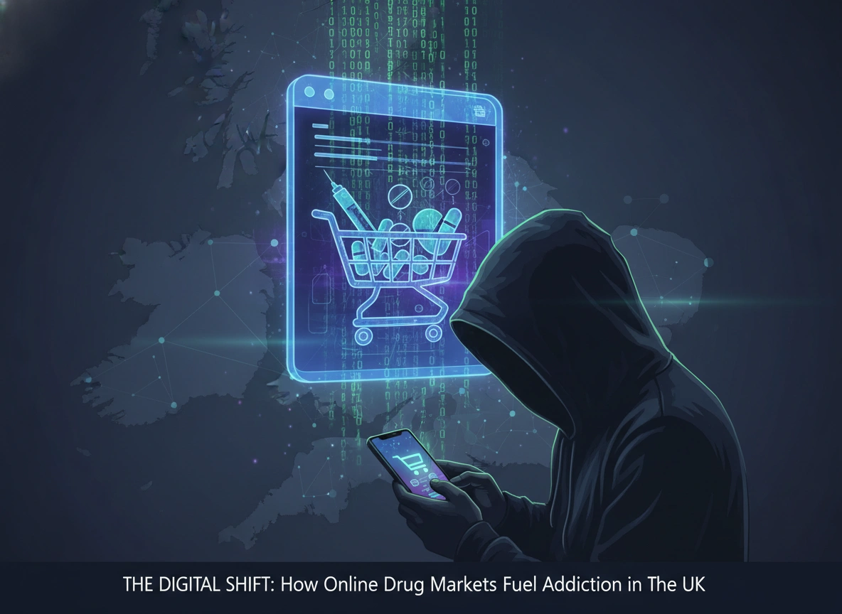 The Digital Shift: How Online Drug Markets Fuel Addiction in the UK