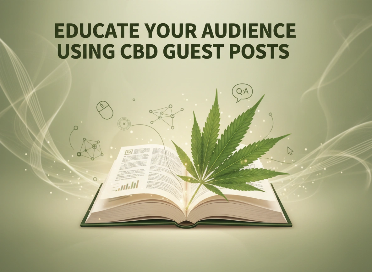 Educate Your Audience Using CBD Guest Posts