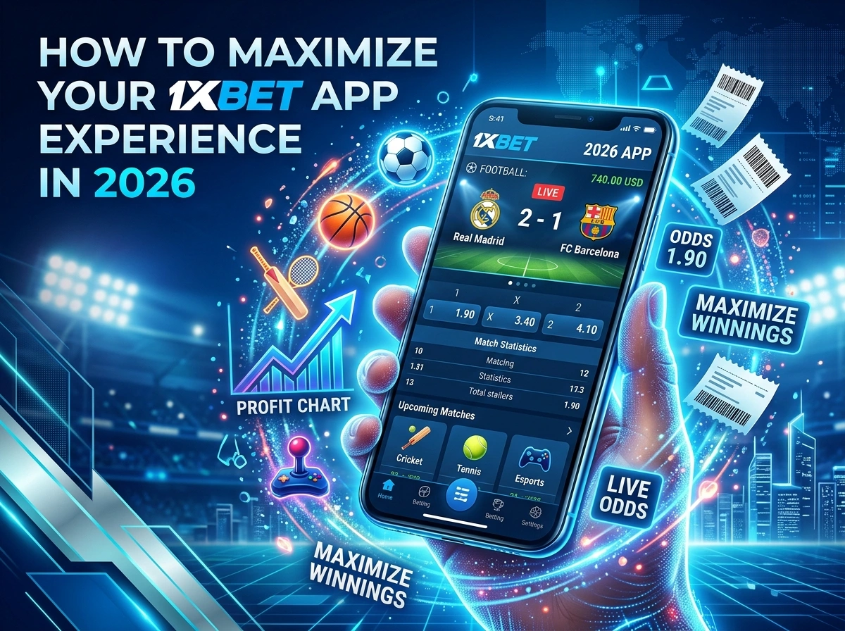 How to maximize your 1xBet app experience in 2026