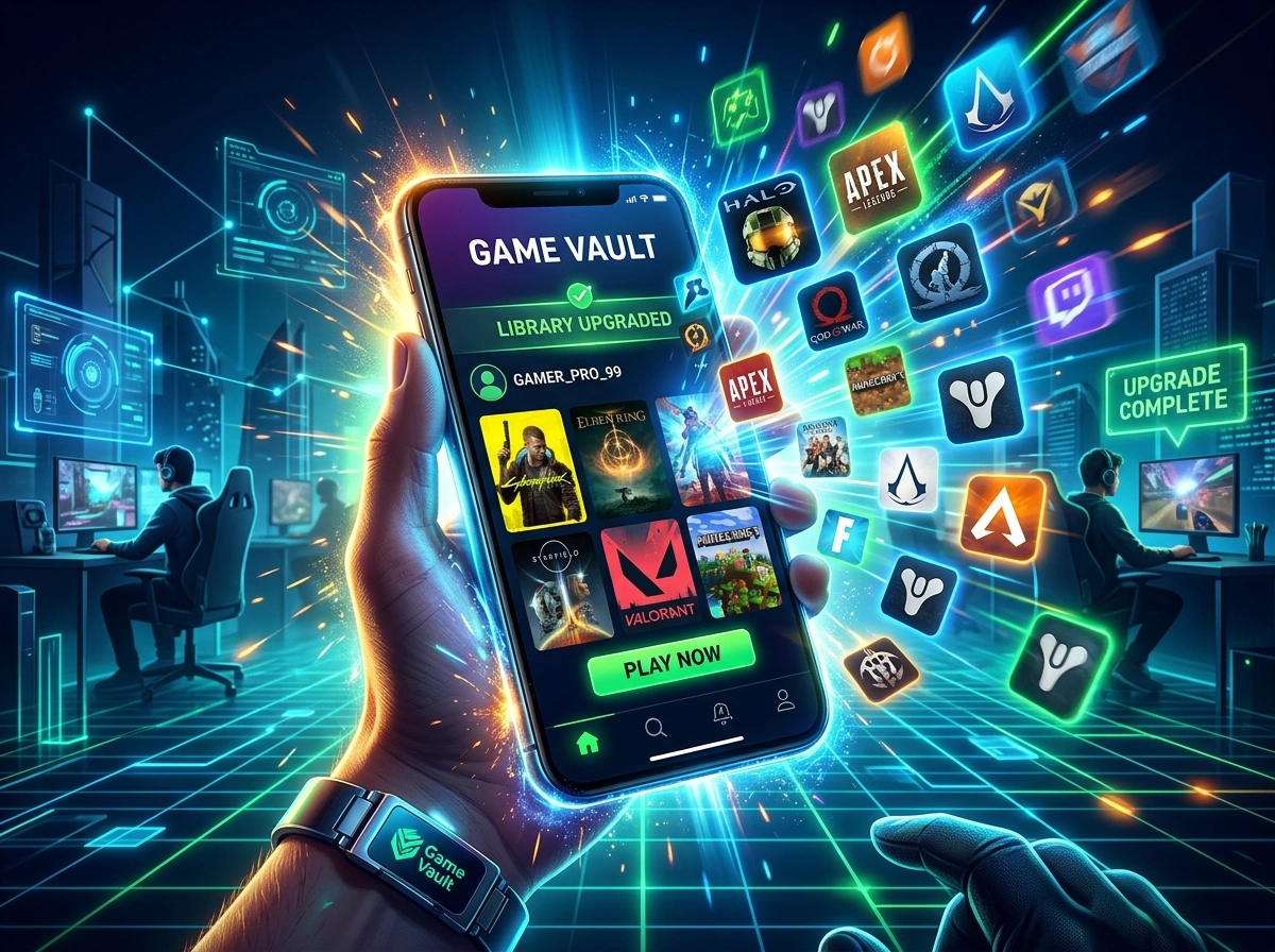 How to upgrade your gaming library with the Game Vault app