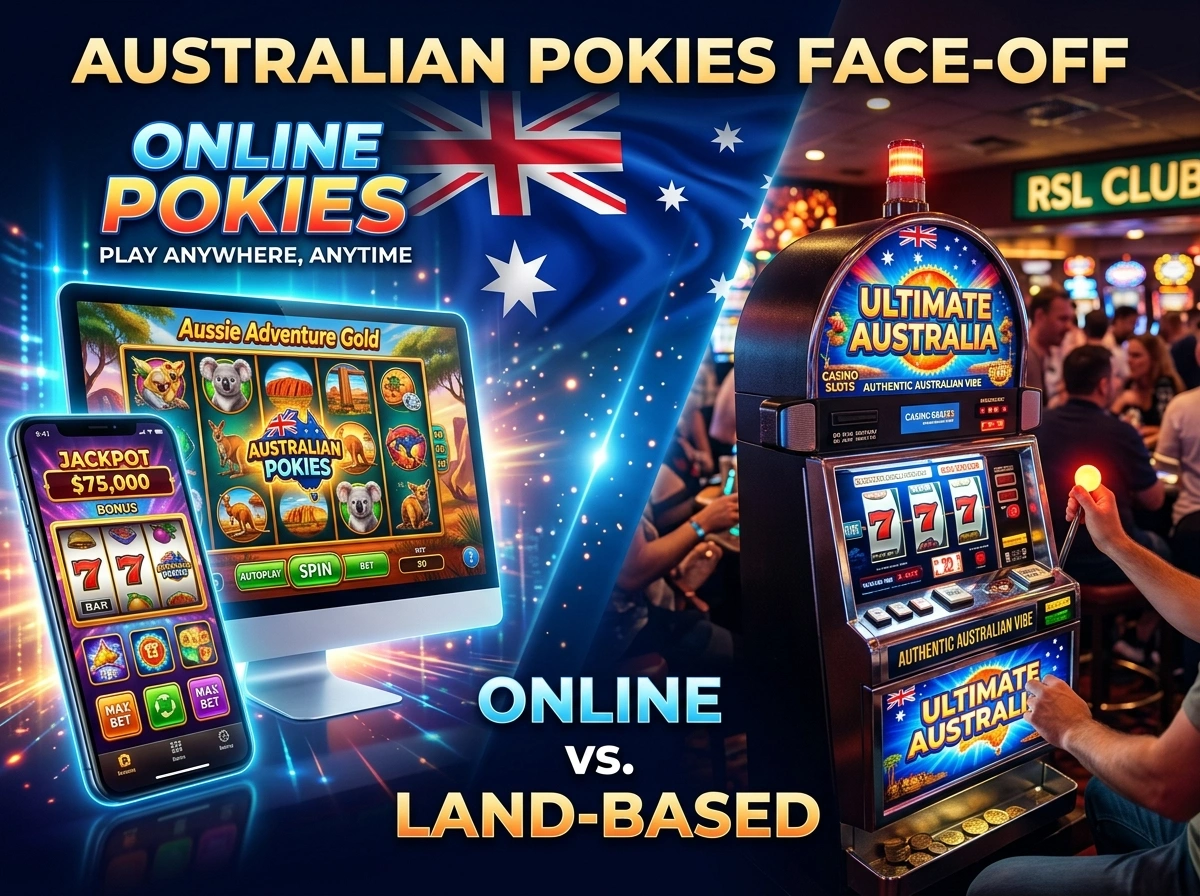 Online Pokies vs Land-Based Machines: Which Wins for Aussie Players?