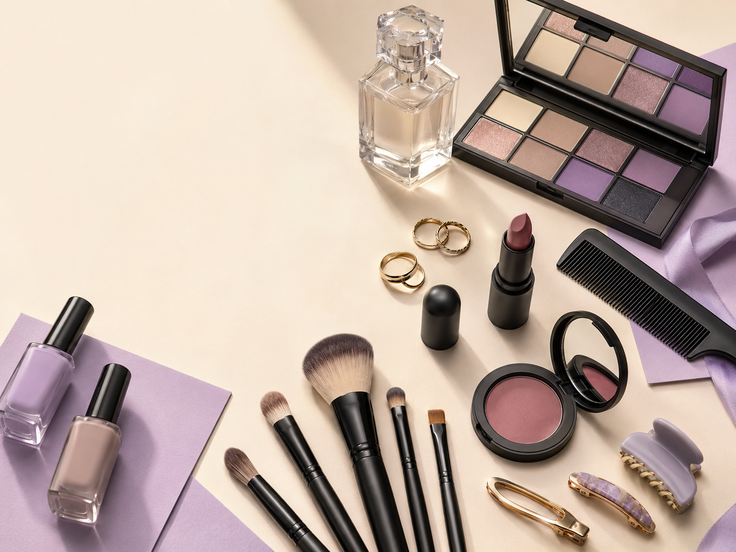 Baddiehub makeup, hair and nail beauty essentials